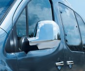 Spegelkåpor i ABS-plast till Peugeot Partner 2019-